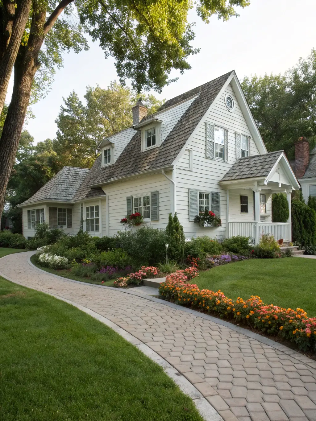 A professional photograph of a home in Boulder, Colorado, showcasing a well-maintained lawn and mountain views in the background. The image represents Restoration Colorado's service area.